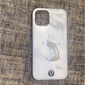 iPhone 11 Pro Loopy Case White Marble